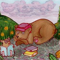 Mi proyecto del curso: Ilustración de personajes de animales para cuentos. Traditional illustration, Painting, Drawing, Watercolor Painting, and Children's Illustration project by Vicky Gutierrez Madrid - 06.22.2022