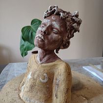 Meu projeto do curso: Introdução à escultura figurativa com argila. Artes plásticas, e Escultura projeto de Nicolle Vieira Afonso - 11.07.2022