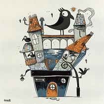 My project for course: Illustrated Stories: From Idea to Paper. Traditional illustration, Painting, Pencil Drawing, Drawing, Watercolor Painting, Children's Illustration, and Narrative project by Sarah - 06.21.2020