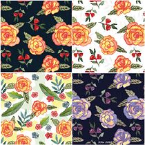 Mein Kursprojekt: Markenerstellung basierend auf Ihren eigenen Drucken. Ilustração tradicional, Br, ing e Identidade, Design gráfico, Pattern Design, Design de moda e Ilustração botânica projeto de Silvia Stangl - 23.06.2022