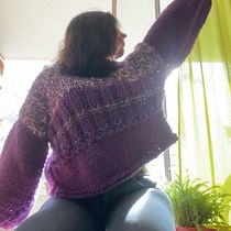 Mi proyecto del curso: Introducción al tejido de punto de prendas oversize. Accessor, Design, Fashion Design, Fiber Arts, and Knitting project by Anny Gajardo Báez - 06.19.2022