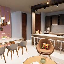 Mi proyecto del curso: Color aplicado al diseño de interiores. Un proyecto de Diseño de interiores, Decoración de interiores, Interiorismo, Teoría del color y Diseño de espacios de Alejandra Niño Páez - 23.06.2022