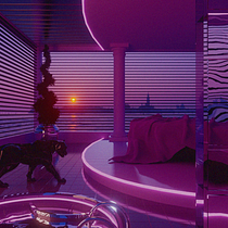 My project for course: 3D Interior Visualizations: Design Retro Spaces in Cinema 4D. 3D, Modelagem 3D, e Arquitetura digital projeto de thatsartaf - 21.06.2022