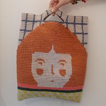 Mi proyecto del curso: Tapestry: técnica de crochet para dibujar con hilos. Design de acessórios, Pattern Design, Tecido, DIY, Crochê, e Design têxtil projeto de mercedes_santanarod - 24.06.2022