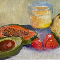 Mi proyecto del curso: Técnicas de pintura contemporánea al óleo Ein Projekt aus dem Bereich Bildende Künste, Malerei und Ölmalerei von renatafederici - 24.06.2022