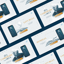 Landing page para divulgação do app Liturgia Diária Ein Projekt aus dem Bereich UX / UI, Informationsdesign, Marketing und Webdesign von Rodrigo Braga - 23.06.2022