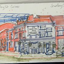 Hockley Corner . Sketching, Architectural Illustration, Drawing, Sketchbook & Ink Illustration project by Sonia Jackson - 06.24.2022