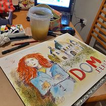 Mi proyecto del curso: Sketching artístico en acuarela: atrévete a expresar tus ideas . Traditional illustration, Sketching, Creativit, Drawing, Watercolor Painting, and Sketchbook project by liliana Espejo Malca - 06.20.2022