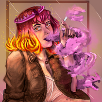Meu projeto do curso: Retrato digital no Photoshop com um toque de fantasia. Traditional illustration, Drawing, Digital Illustration, Portrait Drawing, Digital Drawing, and Digital Painting project by Werique Guilhermino da Silva - 07.24.2022