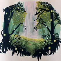 My project for course: Painting Atmospheric Landscapes with Gouache. Projekt z dziedziny Trad, c, jna ilustracja,  Malarstwo i Malowanie gwaszami użytkownika Jude - 26.06.2022