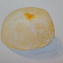Mon projet du cours :  Illustration culinaire savoureuse à l'aquarelle. Projekt z dziedziny Trad, c, jna ilustracja,  Sztuki piękne,  Malarstwo i Malowanie akwarelą użytkownika Fabienne Wohrel - 26.06.2022