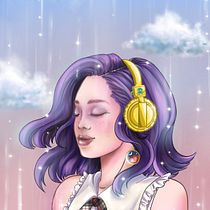 Mi proyecto del curso: Retratos digitales de fantasía con Photoshop. Traditional illustration, Drawing, Digital Illustration, Portrait Drawing, Digital Drawing, and Digital Painting project by tamamo_sain - 06.27.2022