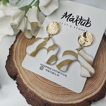 Meu projeto do curso: Design de bijuteria com polymer clay para iniciantes . Un progetto di Design di accessori, Artigianato, Design di gioielli e DIY di Andreia Viegas - 22.06.2022