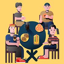 My project for course: Stylized Vector Illustration with Color and Character. Traditional illustration, Graphic Design, Vector Illustration, and Digital Illustration project by Hera Dinglasan - 06.27.2022