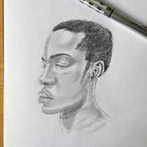My project for course: Portrait Sketchbooking: Explore the Human Face. Sketching, Drawing, Portrait Drawing, Artistic Drawing, and Sketchbook project by Donata Joseph - 06.27.2022