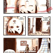 Meu projeto do curso: Quadrinhos são outra história. Fine Arts, Comic, Drawing, Stor, board, and Narrative project by Luciano B Monteiro - 06.27.2022