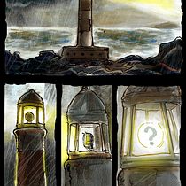 Meu projeto do curso: Aquarela e cor para quadrinhos e ilustração. Traditional illustration, Comic, and Watercolor Painting project by Luciano B Monteiro - 06.27.2022