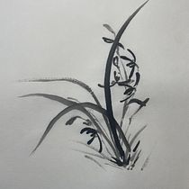 Mi proyecto del curso: Introducción a la pintura sumi-e. Traditional illustration, Drawing, Ink Illustration, and Fine Arts project by veronica gamboa - 06.27.2022
