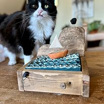 My project for course: Wooden Automata: Bring Sculptures to Life with Movement. Character Design, Sculpture, To, Design, Art To, s, and Woodworking project by lauren - 06.27.2022
