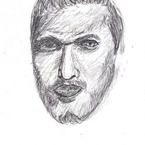 Meu projeto do curso: Caderno de retratos: explore o rosto humano. Projekt z dziedziny Sketching,  R, sunek, Portret,  R, sunek art, st, czn i Sketchbook użytkownika Danilo Oliveira - 28.06.2022