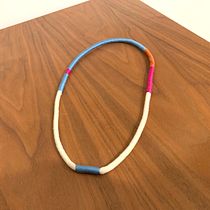 My project for course: Rope Jewelry for Beginners: Make Your Own Necklaces. Arts, Crafts, Jewelr, Design, Macramé, and Textile Design project by Julia Baron - 06.28.2022