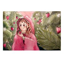 Mi proyecto del curso: Ilustración de cuento de hadas con acuarelas. Ilustração tradicional, Pintura, Desenho, Ilustração digital, e Pintura em aquarela projeto de Verónica Valerio - 28.06.2022