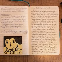 Algunas imágenes de mi cuaderno practicando escritura Ein Projekt aus dem Bereich Schrift, Kreativität, Stor, telling, Erzählung und Kreatives Schreiben von Inés De Hueso - 28.06.2022