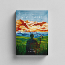 The Alchemist Book Cover Redesign. Editorial Design, Graphic Design, and Bookbinding project by Tiffany Zhong - 06.28.2022