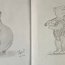 Mi proyecto del curso: Dibujo a lápiz de animales realistas para cuentos. Character Design, Pencil Drawing, Drawing, and Children's Illustration project by Diego O. - 06.28.2022