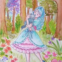 Mi proyecto del curso: Ilustración en acuarela con influencia japonesa . % yoalij88 tarafından hazırlanan Geleneksel illüstras, on, Çizim, Sulubo, Ve a Resim projesi - 06.28.2022
