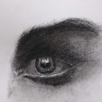 Mon projet du cours : Portrait artistique au fusain : créez des ambiances. Ilustração tradicional, Artes plásticas, Desenho, Desenho de retrato, Desenho realista, e Desenho artístico projeto de laurence denard - 29.06.2022