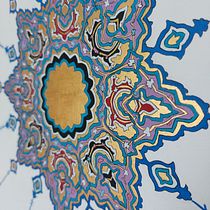 My project for course: Introduction to Islamic Art: Create Biomorphic Patterns. Painting, Pattern Design, Drawing, Watercolor Painting & Ink Illustration project by dora.teusan - 06.29.2022