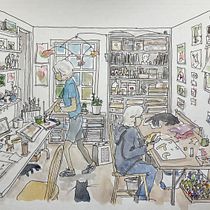 My project for course: Creative Sketching: Fill Your Illustrations with Life and Detail. Traditional illustration, Sketching, Pencil Drawing, Drawing, Watercolor Painting, Sketchbook & Ink Illustration project by dclrthomp - 06.28.2022