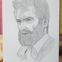 Mi proyecto del curso:  Dibujo de retrato artístico: captura expresiones auténticas. Un projet de Illustration traditionnelle, Beaux Arts, Esquisse , Dessin au cra, on, Dessin, Dessin de portrait, Dessin réaliste, Dessin artistique , et Dessin anatomique de Manuel Rodríguez Escobedo - 03.09.2022