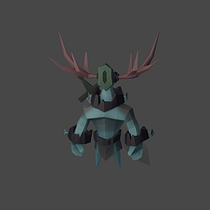 ForestWarrior My project for course: Low Poly Character Modeling for Video Games Ein Projekt aus dem Bereich 3D, 3-D-Modellierung, Videospiele, Design von 3-D-Figuren und Design für Videospiele von tina.volk33 - 29.06.2022