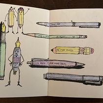 My project for course: The Art of Sketching: Transform Your Doodles into Art Ein Projekt aus dem Bereich Traditionelle Illustration, Bleistiftzeichnung, Zeichnung und Sketchbook von Michele LeMay - 29.06.2022