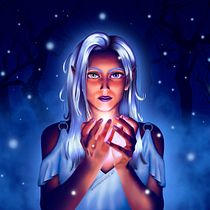 Mi proyecto del curso: Retratos digitales de fantasía con Photoshop. Traditional illustration, Drawing, Digital Illustration, Portrait Drawing, Digital Drawing, and Digital Painting project by Petu Serech - 06.22.2022
