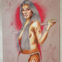 Mi proyecto del curso: Ilustración con pastel y lápices de colores. Un progetto di Illustrazione tradizionale, Belle arti, Disegno a matita, Disegno, Disegno di ritratti, Disegno realistico e Disegno artistico di greisha_lee - 30.06.2022