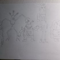 Mi proyecto del curso: Introducción al diseño de personajes para animación y videojuegos Ein Projekt aus dem Bereich Traditionelle Illustration, Animation, Design von Figuren, Videospiele und Design für Videospiele von Alejandro Sánchez Dulce - 30.06.2022