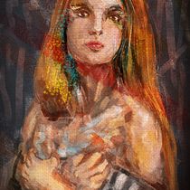 Mi proyecto del curso: Retratos digitales de estilo tradicional con Photoshop. Traditional illustration, Digital Illustration, and Digital Painting project by ferchomac - 06.30.2022