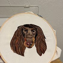 My project for course: Needle Painting for Beginners. Embroider, Naturalistic Illustration, and Textile Design project by Rachel Parks - 06.07.2022