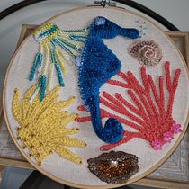 Mi proyecto del curso: Técnicas de crochet para tejer la vida marina. Un progetto di Design di accessori, Artigianato, Fiber Art, Uncinetto e Textile Design di mac_gabriela - 30.06.2022