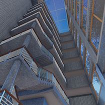 Mon projet du cours : Modélisation de bâtiments paramétriques avec Revit . Un progetto di 3D, Architettura, Architettura d'interni, Modellazione 3D, Architettura digitale e ArchVIZ di Tony Juigné - 01.07.2022