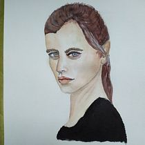 Mi proyecto del curso: Retrato en acuarela a partir de una fotografía. Traditional illustration, Watercolor Painting, and Portrait Drawing project by Luz Etcheberry - 07.01.2022