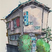 My project for course: Expressive Architectural Sketching with Colored Markers. Sketching, Drawing, Architectural Illustration, Sketchbook & Ink Illustration project by phamanhvinh - 07.07.2022