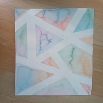 Mi proyecto del curso: Técnicas modernas de acuarela VALERIA. Un progetto di Illustrazione tradizionale, Belle arti, Pittura e Pittura ad acquerello di Valeria Lemus - 10.01.2021