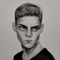Mi proyecto del curso: Retrato realista con lápiz de grafito. Traditional illustration, Fine Arts, Sketching, Pencil Drawing, Drawing, Portrait Drawing, Realistic Drawing, Artistic Drawing, and Figure Drawing project by Sebastian Arenas - 07.01.2022