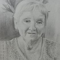 Mi proyecto del curso: Retrato realista con lápiz de grafito. Traditional illustration, Fine Arts, Sketching, Pencil Drawing, Drawing, Portrait Drawing, Realistic Drawing, Artistic Drawing, and Figure Drawing project by Valentina Letelier - 07.02.2022