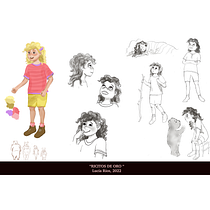 Mi proyecto del curso: Ilustración y diseño de personajes para cuentos infantiles. Traditional illustration, Character Design, Children's Illustration, and Narrative project by Lucia Ríos Calanni - 07.03.2022