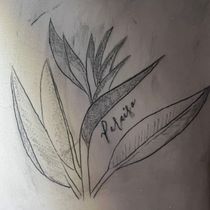 Mi proyecto del curso: Tatuaje botánico con puntillismo. Un progetto di Illustrazione tradizionale, Design di tatuaggi e Illustrazione botanica di anitadcgarcia - 03.07.2022